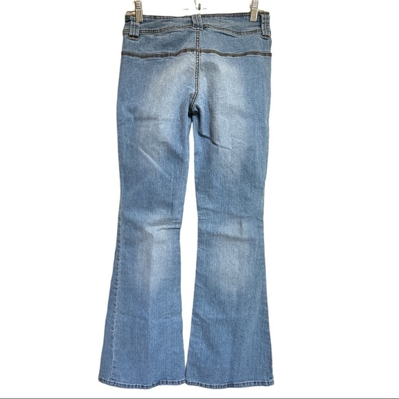 JOUJOU WOMEN’S FLARE DENIM STRETCH‎ JEANS SIZE 5 - Picture 3 of 13
